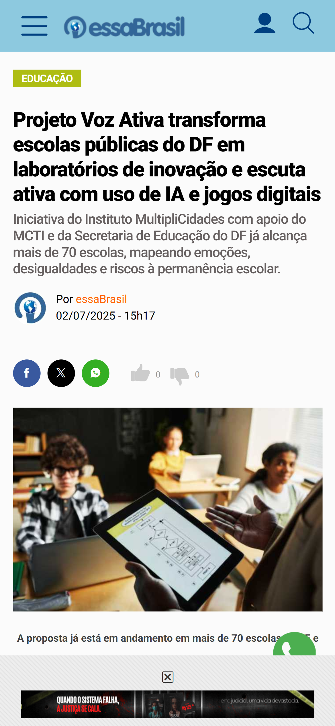 Voz Ativa transforma